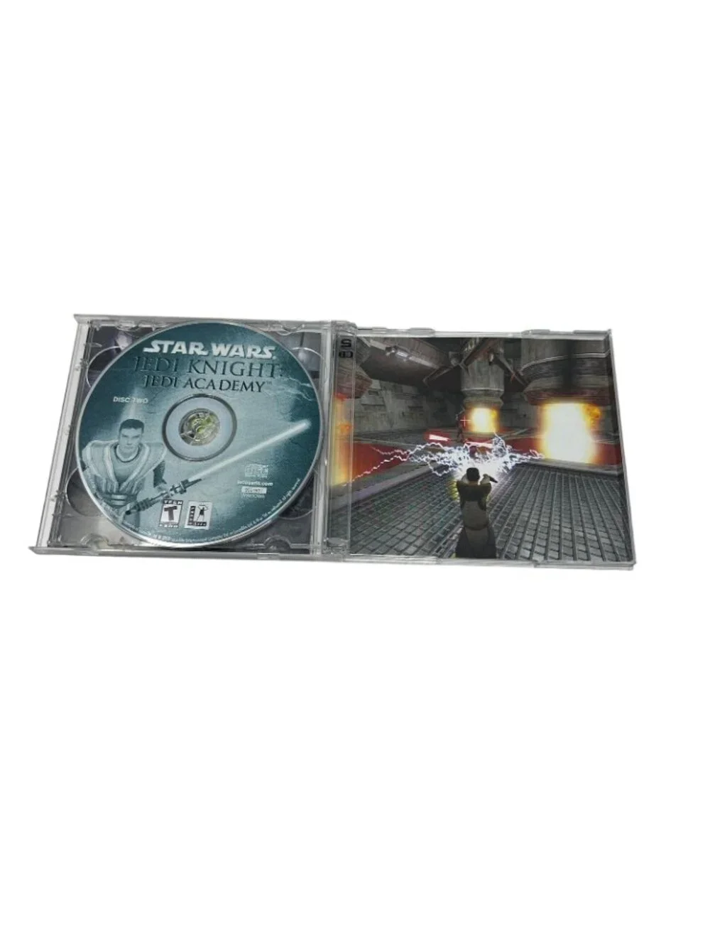 Star Wars Jedi Knight Academy & II 2 Outcast PC Game Lot Tested 2002 2003 Retro
